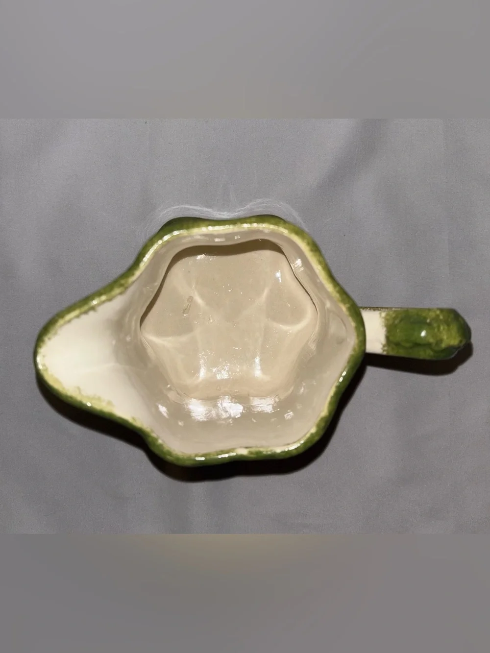 Vintage Cash Family Pottery Pink Dogwood Flower Pitcher Mid-Century Tennessee